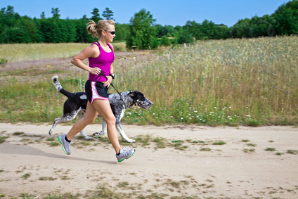 Joggen mit Hund